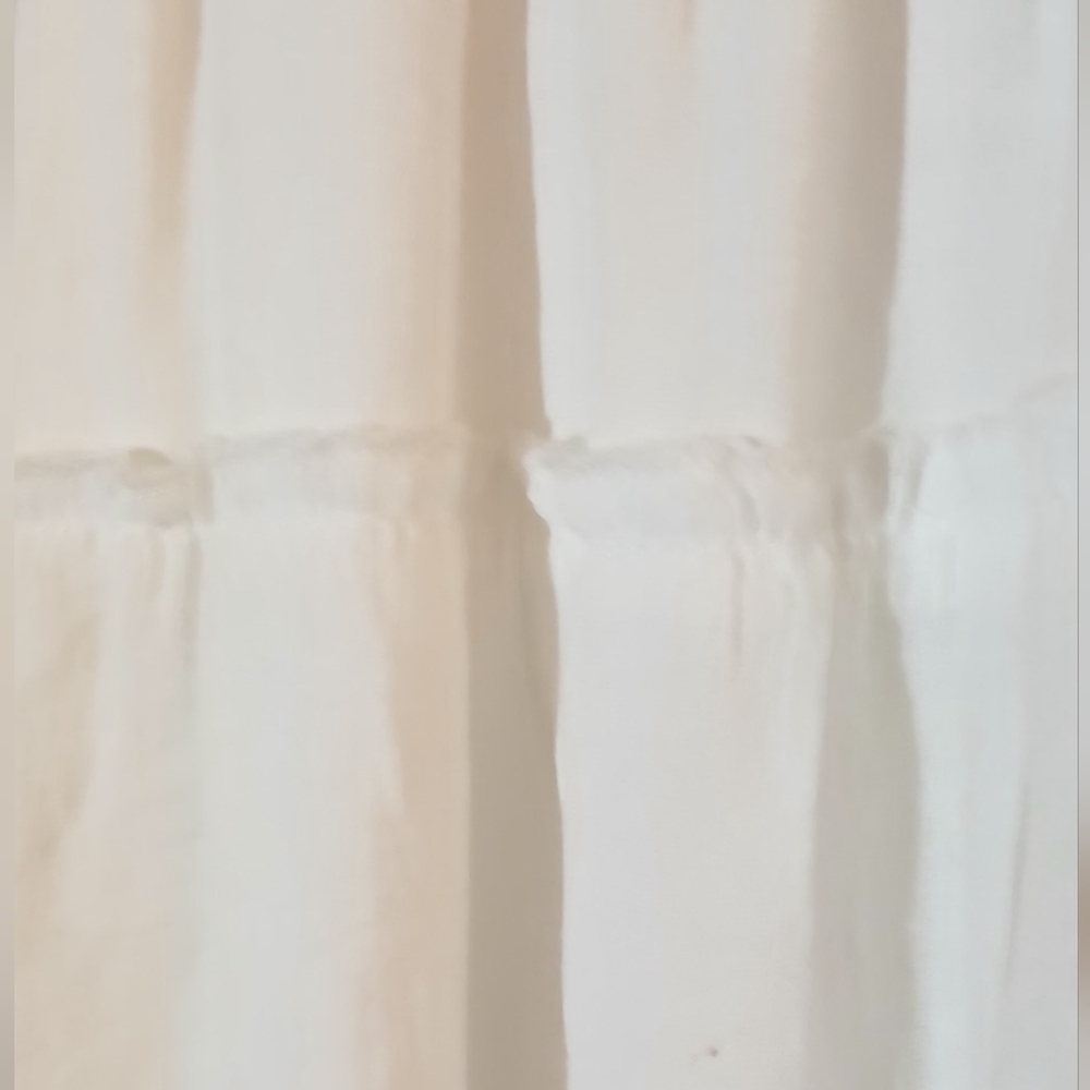 White Ruffled Dress - Picture 3 of 7